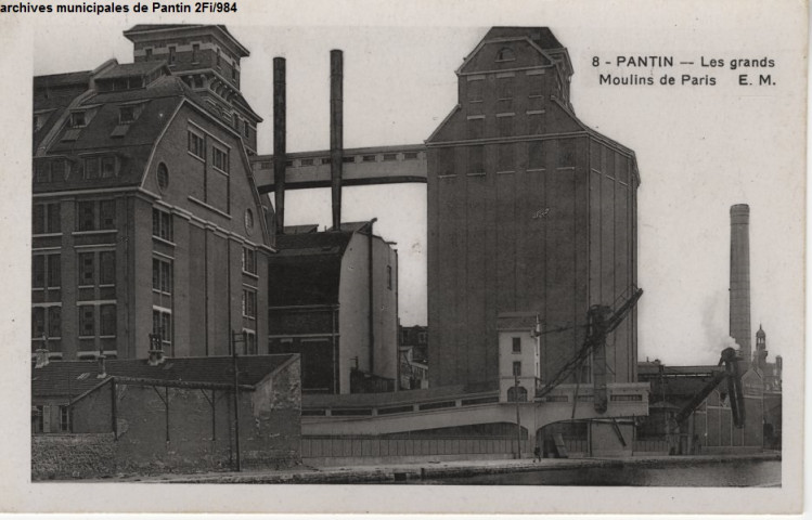 8. Pantin - Les Grands Moulins de Paris.