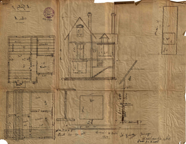 Rue du Bel-Air, surélévation : permis de construire.