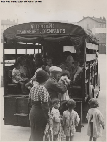 École de Plein Air - Déplacements