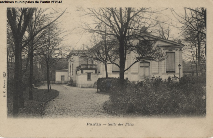 Pantin - Salle des fêtes.