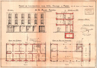 24-26 avenue du Cimetière-Parisien, projet de construction pour un hôtel meublé : permis de construire.