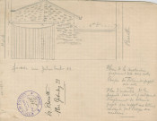33 rue Gutenberg, construction d'une écurie : permis de construire.