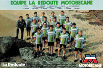 Équipe cycliste La Redoute-Motobécane : affiche.