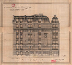 25 rue Montgolfier et 38 rue Victor-Hugo, construction d'un immeuble de rapport de six étages : permis de construire.