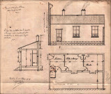 19 rue Rouget-de-Lisle, construction d'un pavillon dans la cour : permis de construire.