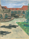 Activités pédagogiques et production des élèves. - Dessin de la cour de l'école (1958-1959). Journal de l'école : exemplaire n° 2 « Le pistolet à mots » (1998), maquette de l'exemplaire n° 3 « Le pistolet à mots » (2000), maquette de l'exemplaire n° 4 « Le crayon magique » (2000), maquette de l'exemplaire n° 5 « Le crayon magique » (2000), propositions d'élèves (1998-2000). Atelier danse : recueil de paroles et de dessins des enfants (2000-2001). Conseil d'enfants : comptes rendus (2007-2009). Carte de vœux (2010).