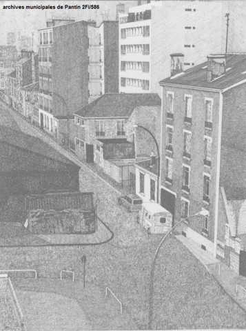 Robert Riou - Paysage urbain 3.