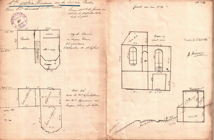 Rue du Bel-Air : permis de construire.