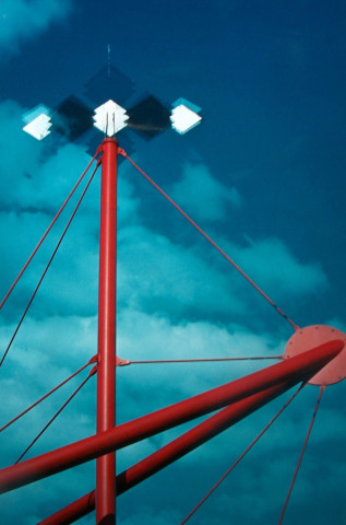 Armature rouge (détail)