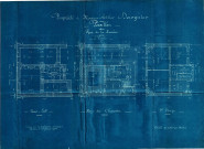 [50] rue Rouget-de-Lisle [ancienne sente de la Navière], construction d'un pavillon : permis de construire.