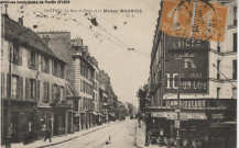 Pantin - La rue de Paris et la maison Maurice.