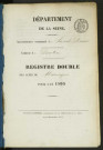 Commune de Pantin : registre des actes de mariage.