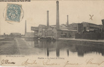 Pantin - Le canal de l'Ourcq.