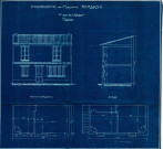 15 bis rue Eugène-et-Marie-Louise-Cornet [ancienne rue de l'Alliance] : permis de construire.