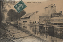 Pantin - Vue du canal.
