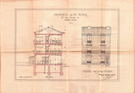 13 rue Florian : permis de construire.