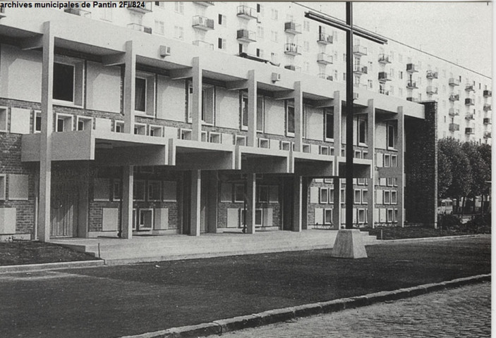 Façade de la chapelle [1967] (chapelle Tous les saints).