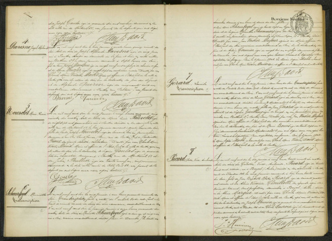 Commune de Pantin : registre des actes de décès.