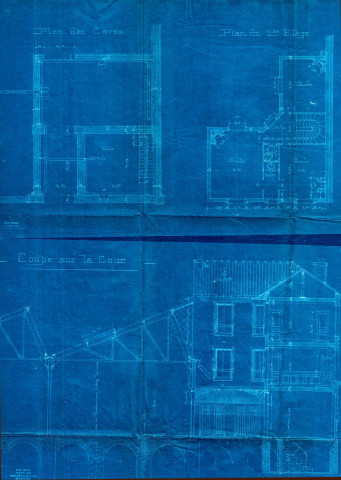 4-8 rue Florian, projet de construction de la fabrique de boîtes de conserve Picard & compagnie : permis de construire.