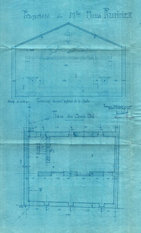 Cité des Foyers et rue de la Petite-Prusse : permis de construire.