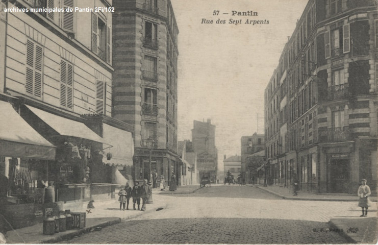 57. Pantin - Rue des Sept-Arpents.