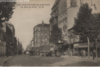 5720. Pantin-Pré-Saint-Gervais - La rue de Paris (camion, commerce, automobile).