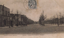 Avenue du Cimetière-Parisien : reproduction d'une carte postale.