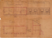 16 place de l'Église [ancienne route d'Aubervilliers] : permis de construire.