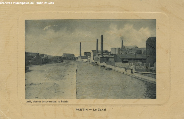 Pantin - Le canal.