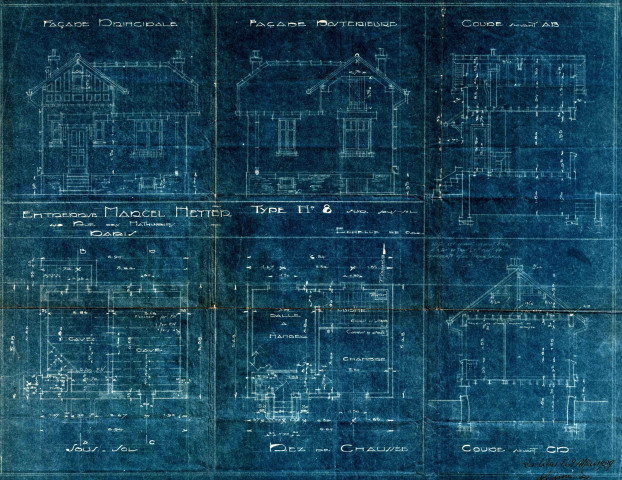 1 rue Marcelle et 137 rue du Bois-Prolongée, construction d'un pavillon : permis de construire.