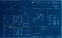 15 rue Magenta, surélévation d'un étage d'un bâtiment de deux étages : permis de construire.