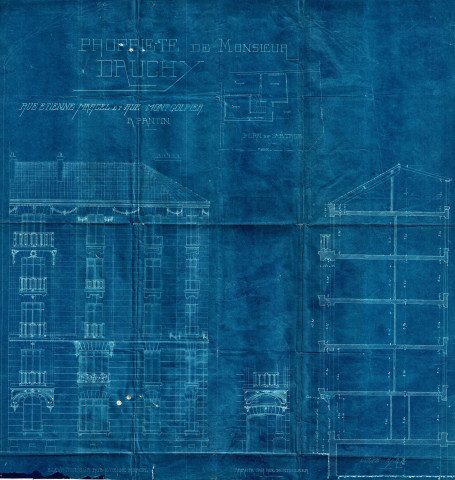 24 rue Étienne-Marcel et 21 rue Mongolfier : permis de construire.