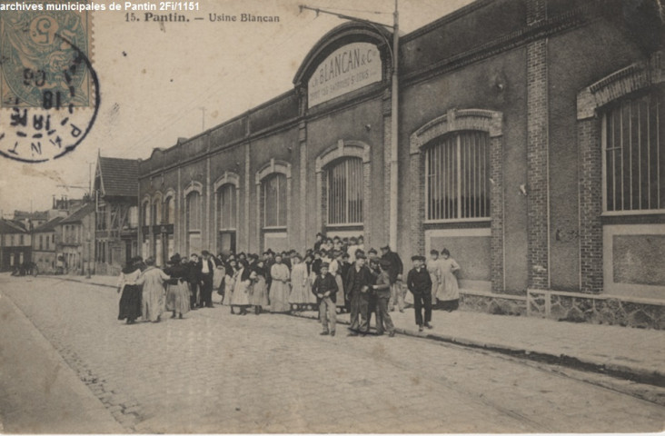 15. Pantin - Usine Blancan.