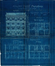39 rue Rouget-de-Lisle, construction d'un immeuble de trois étages : permis de construire.