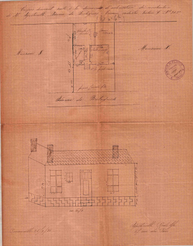 6 bis avenue des Bretagnes : permis de construire.