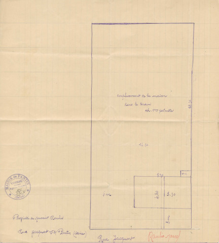 31 rue Jacquart : permis de construire.