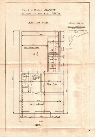146 avenue du Général-Leclerc [ancienne route des Petits-Ponts] : permis de construire.