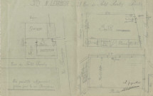 29 rue Pierre-Brossolette [ancienne rue du Petit-Pantin], construction d'une pièce d'habitation : permis de construire.