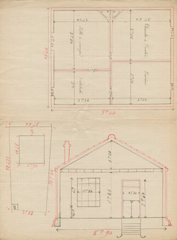 45-46 rue de Candale-Prolongée : permis de construire.