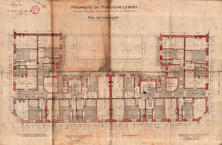 8-10 rue Jean-Nicot et 5-7 rue Théophile-Leducq : permis de construire.