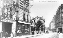 Rue Hoche : reproduction d'une carte postale.