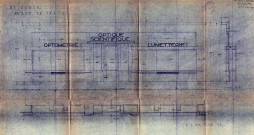 48 avenue Jean-Lolive [ancienne rue de Paris], réfection de la devanture de la boutique d'opticien : permis de construire.