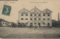 Pantin - Le fondoir central de la boucherie.