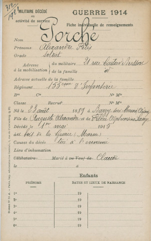 PORCHE Alexandre Félix