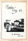 Publication Pantin Vrac n° 1 du service du Maintien à domicile évoquant la vie de Georgette Baudon en pages 8 à 10 : bulletin.
