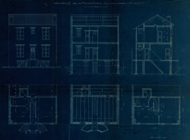 35 rue Marie-Thérèse : permis de construire.
