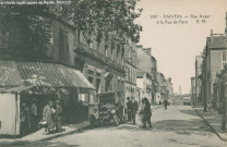 Pantin - Rue Auger à la Rue de Paris.