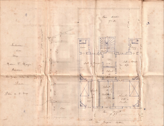 20 rue Jacques-Cottin : permis de construire.
