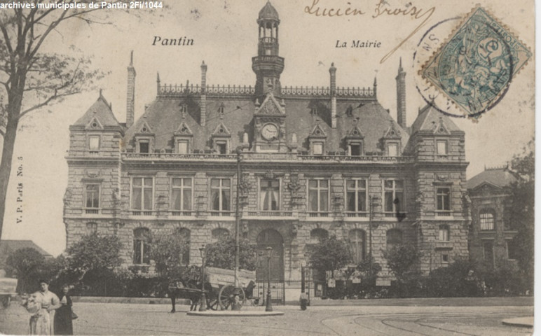 Pantin - La mairie (école Sadi-Carnot).