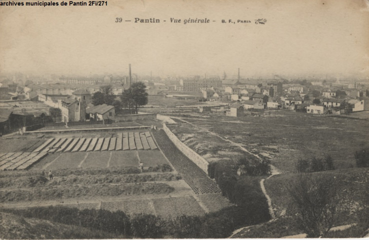 39. Pantin - Vue générale.
